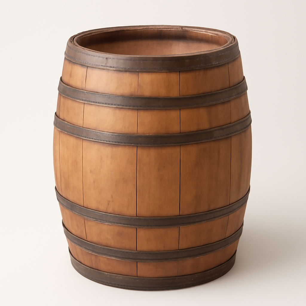 Wood barrel