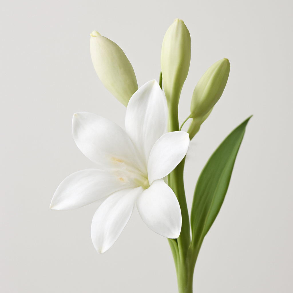 White Ginger Lily